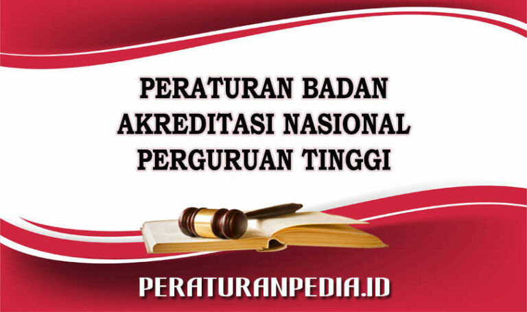 Peraturan Badan Akreditasi Nasional Perguruan Tinggi Nomor 12 Tahun 2021