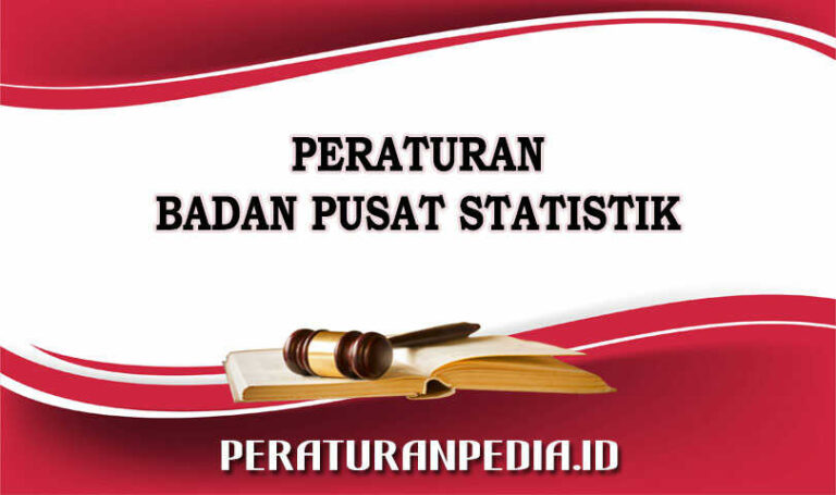 Peraturan Badan Pusat Statistik Nomor 1 Tahun 2021